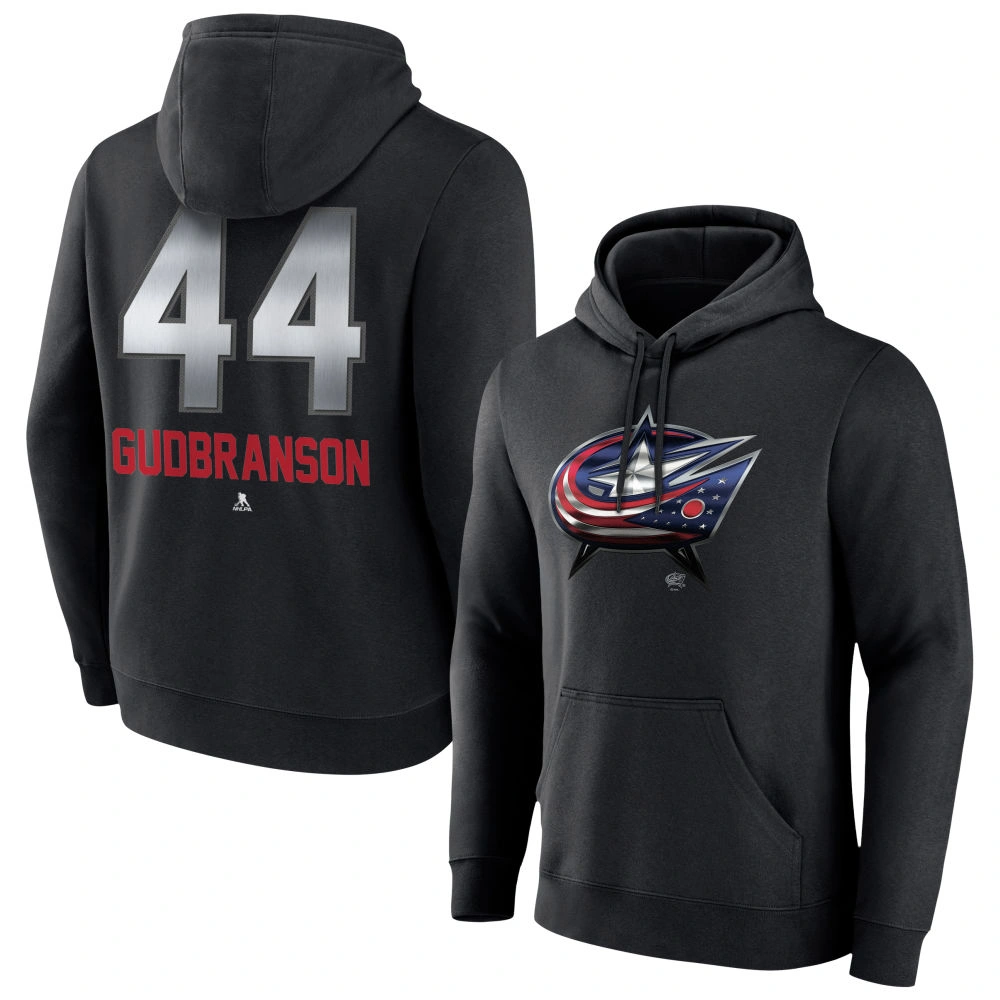 Youth Columbus Blue Jackets Black Midnight Mascot Logo Erik Gudbranson Pullover Hoodie Youth Columbus Blue Jackets Black Midnight Mascot Logo Erik Gudbranson Pullover Hoodie